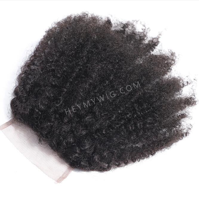 Afro Kinky Curly Raw Hair Lace Closure/Frontal