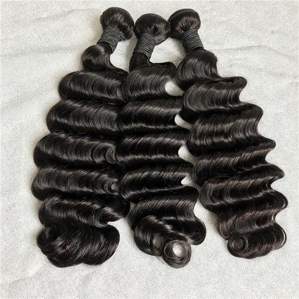 Loose Deep Wave Human Hair Bundle/Weave Grade 10A