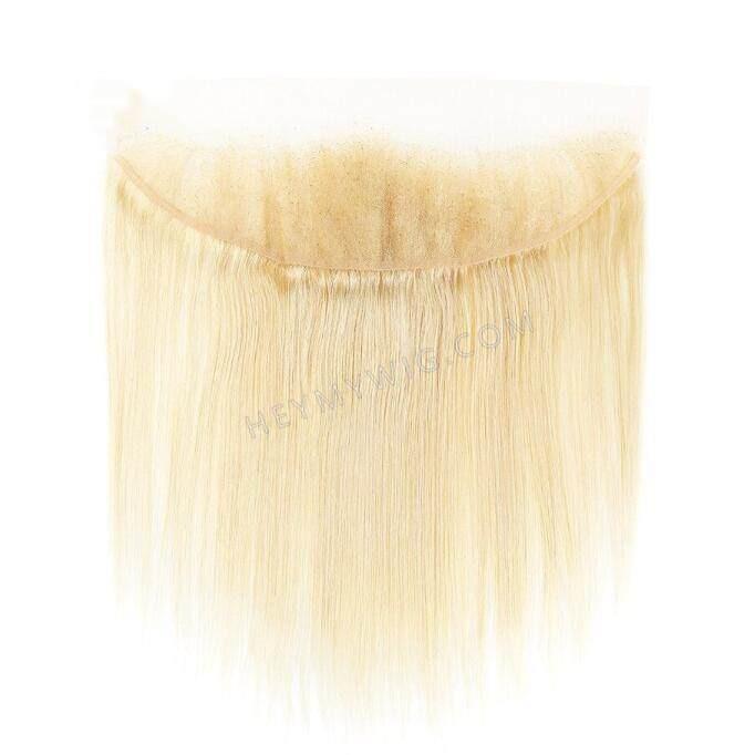 #613 Blonde Straight Lace Closure/Frontal