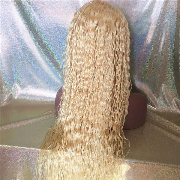 #613 Blonde Natural Wave Lace Wig