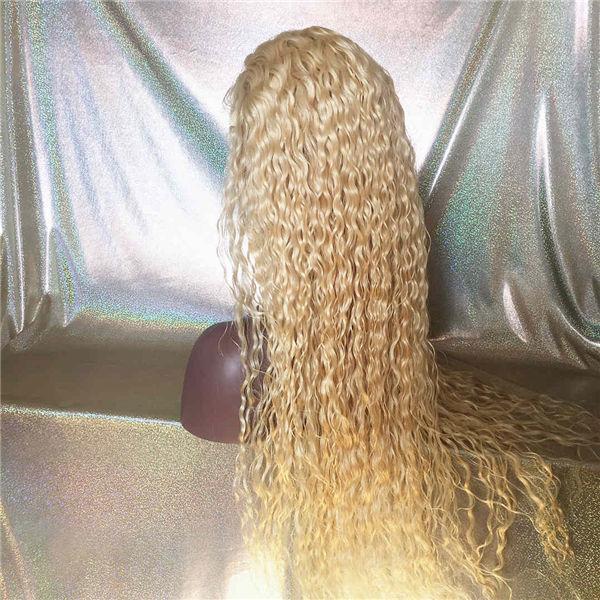 #613 Blonde Natural Wave Lace Wig