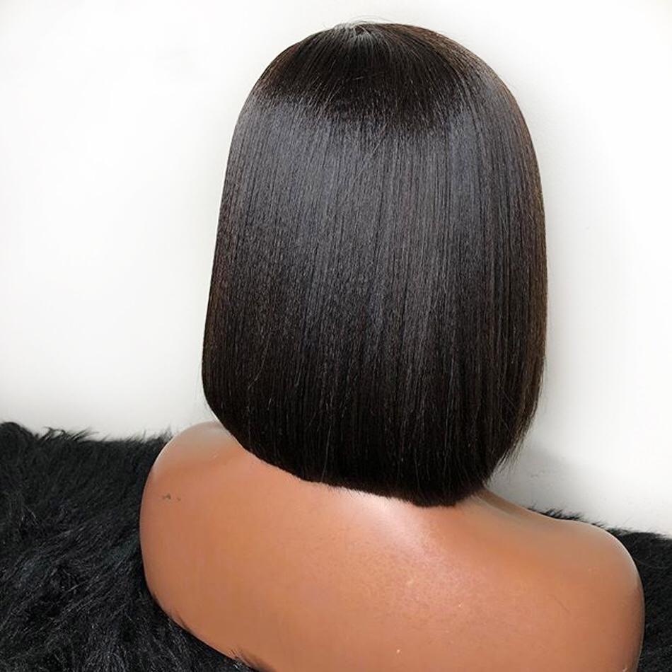 Yaki/Kinky Straight Bob Lace Frontal Wig