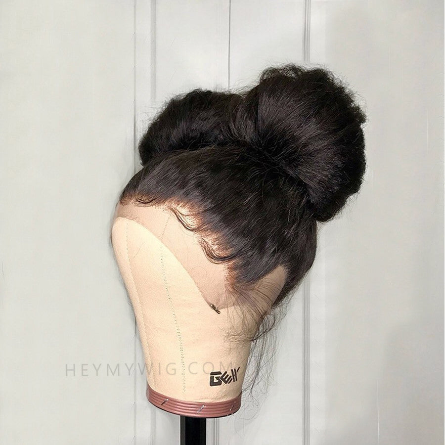 Afro Kinky Straight 360 Lace Wig/ Full Lace Wig