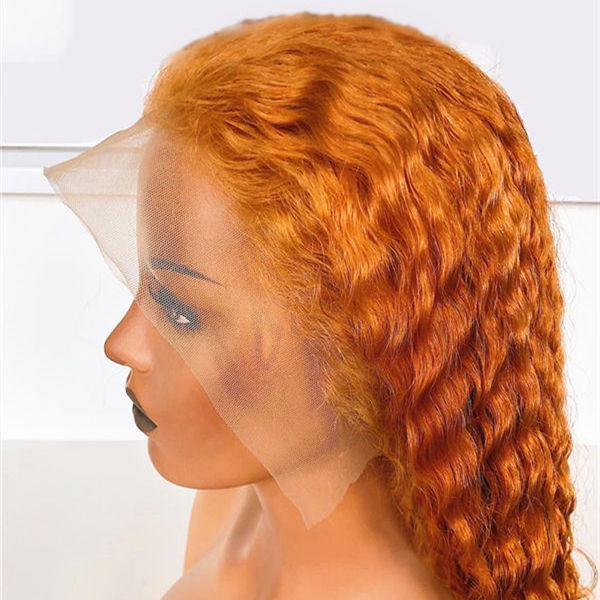 Orange lace frontal discount