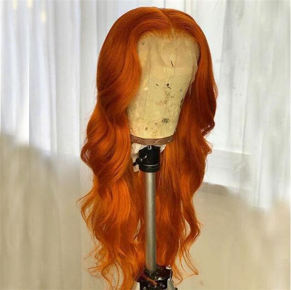 Ginger/Fall Season Color Lace Frontal Wig Loose Wave