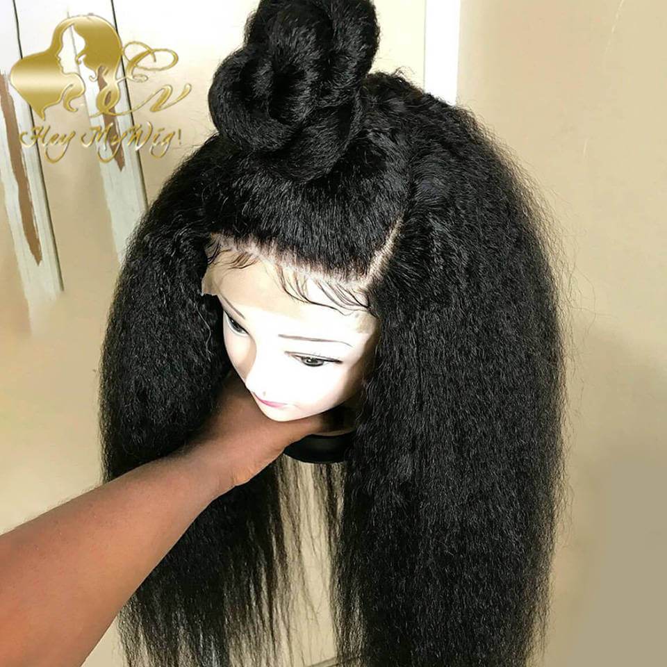 Afro Kinky Straight 4x4/5x5 Lace Closure Wig