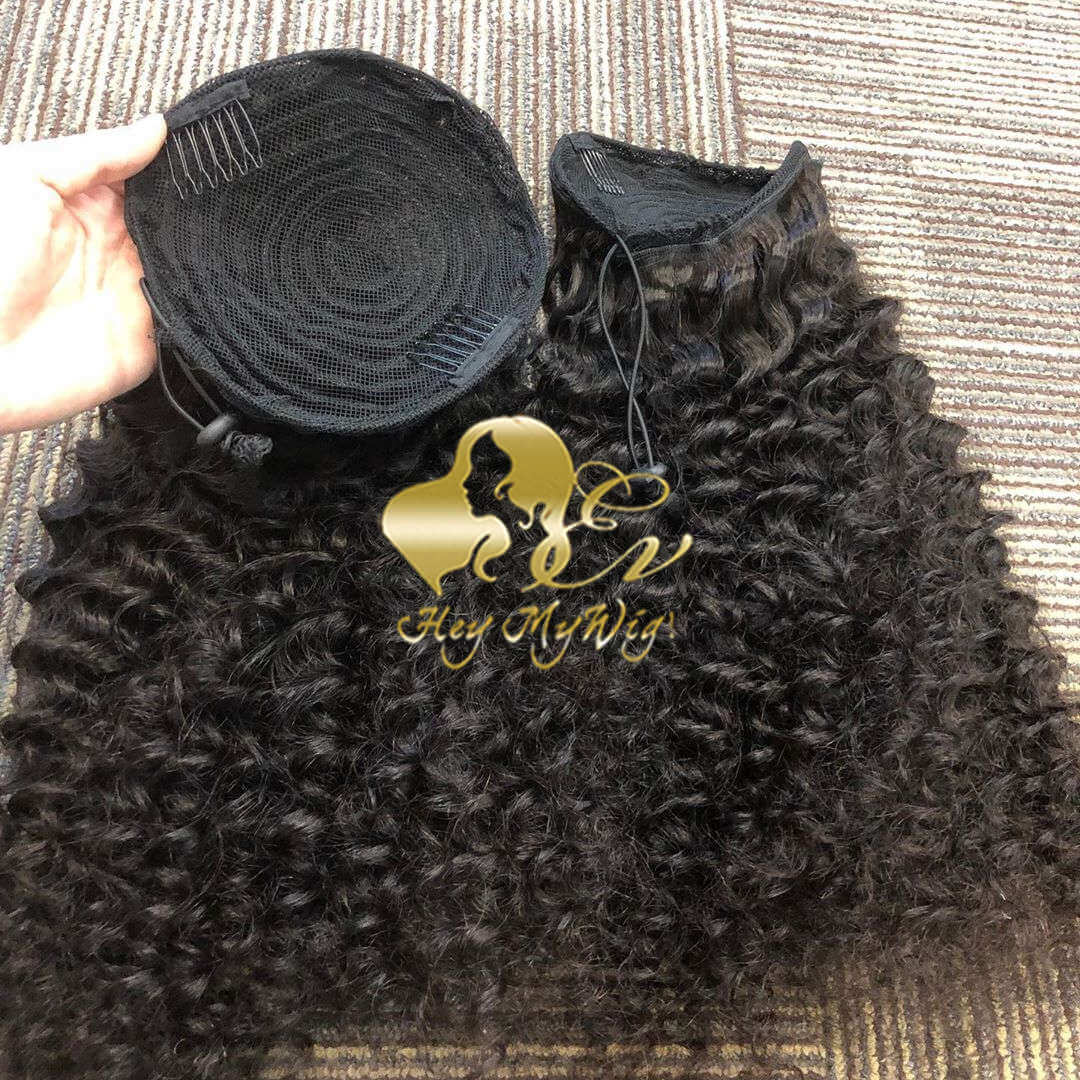 Drawstring Ponytail Afro Kinky Curly/Kinky Straight/ Deep Wave/Body Wave/Straight