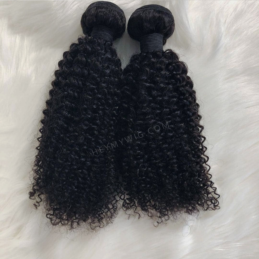 Kinky Curly Human Hair Bundle/Weave Grade 10A