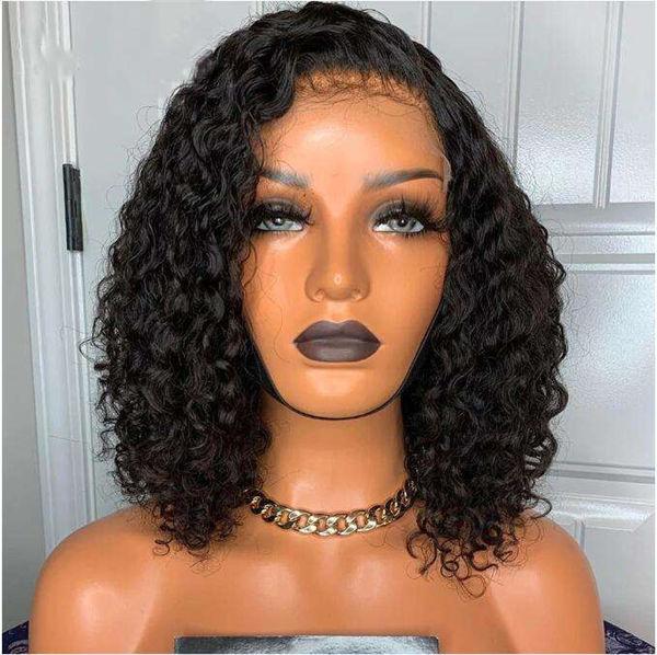 Roman Curly Bob Lace Frontal Wig