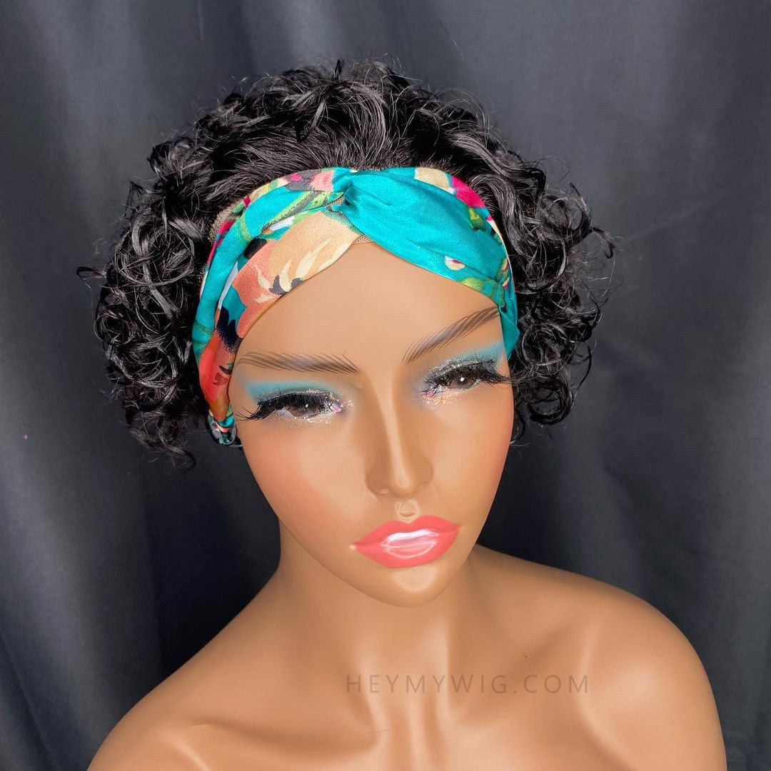 Loose Wave Headband Bob Wig