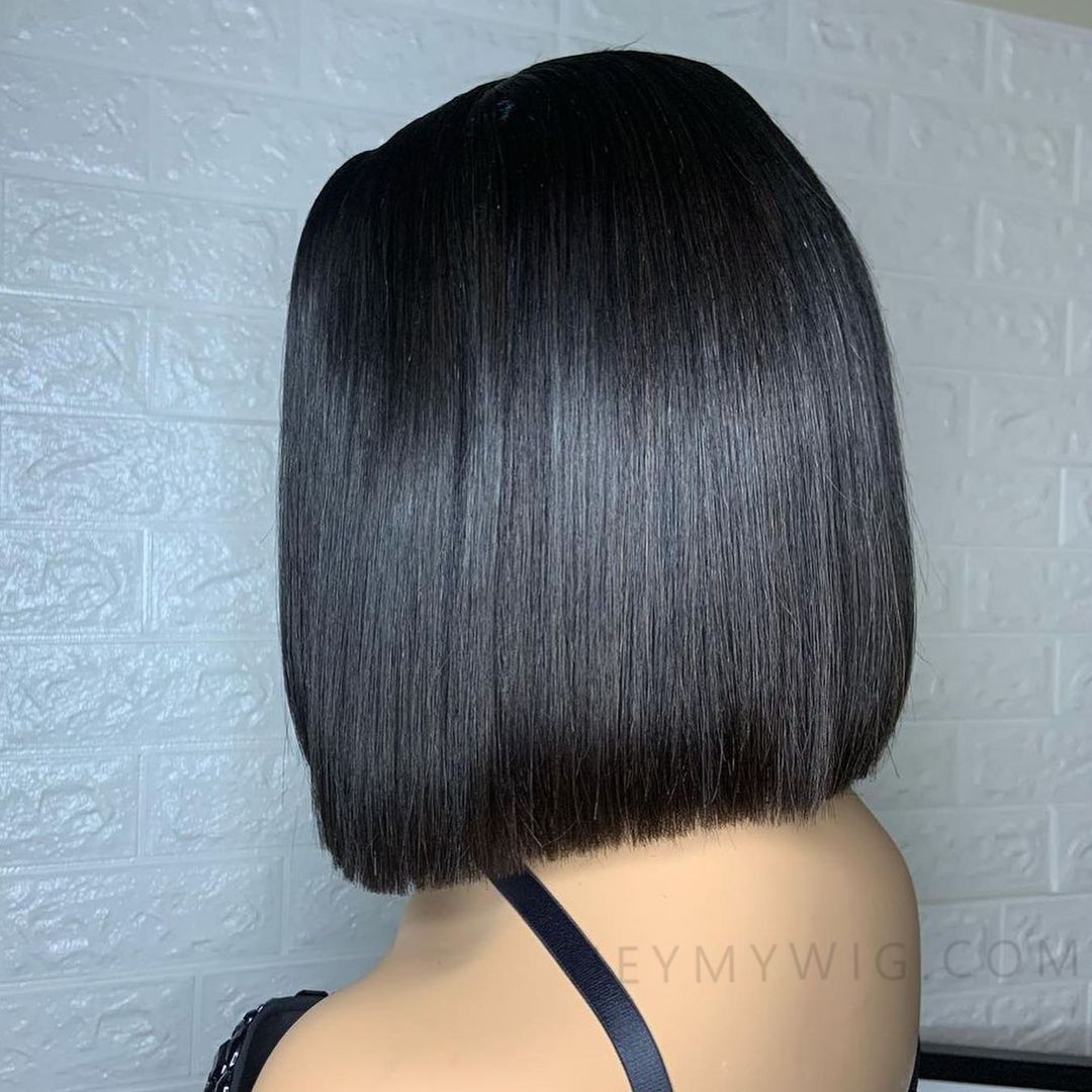 SUMMER VIBE! Straight Bob Lace Frontal Wig