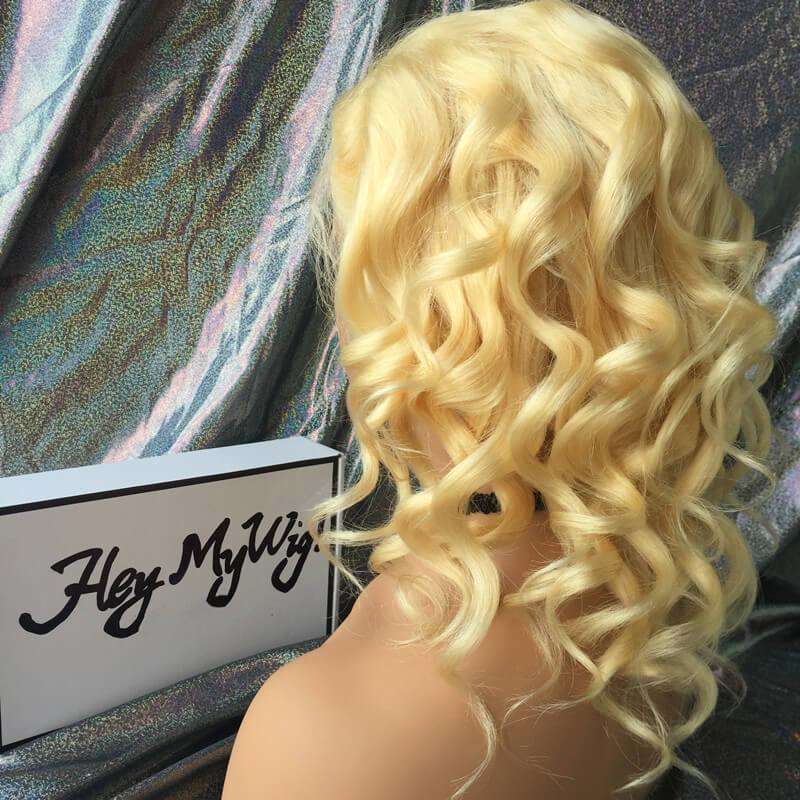 #613 Blonde Loose Wave  Lace Wig