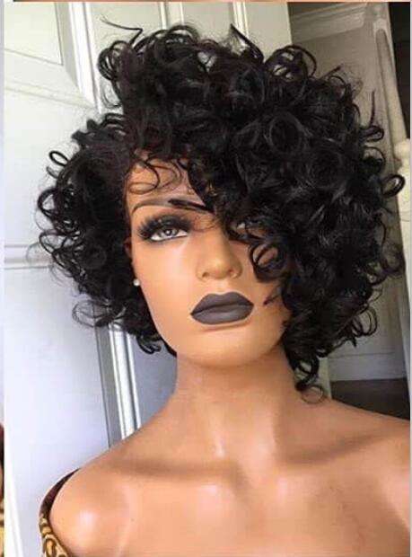 Loose Wave Short Bob Full Lace Wig