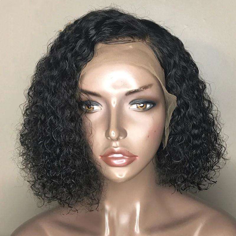 Loose Curly Bob Lace Frontal Wig