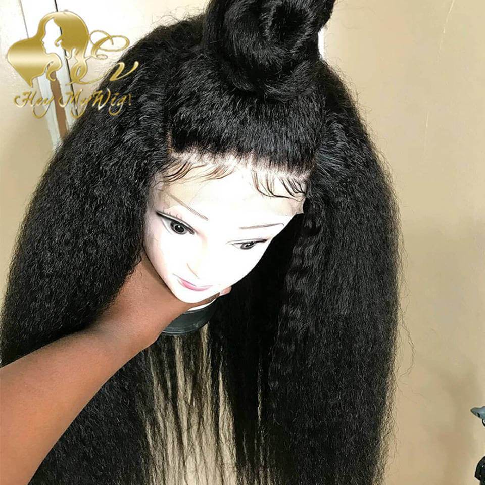 Afro Kinky Straight 4x4/5x5 Lace Closure Wig