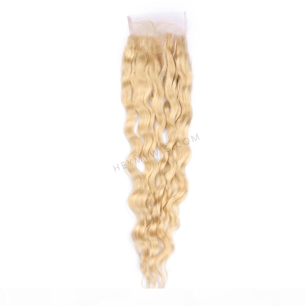 #613 Blonde Natural Wave Lace Closure/Frontal